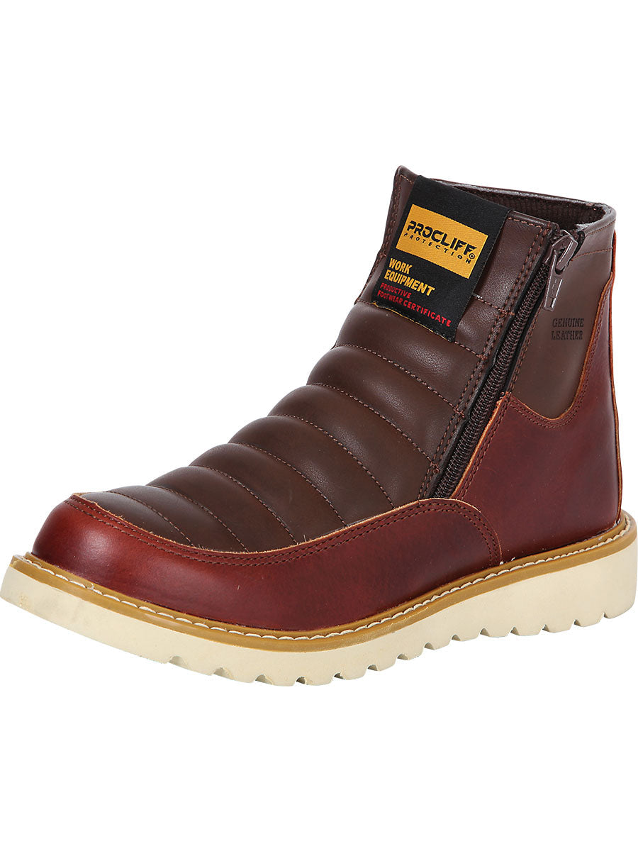Procliff Women's Pull Up Ankle Work Boot -ID-035205