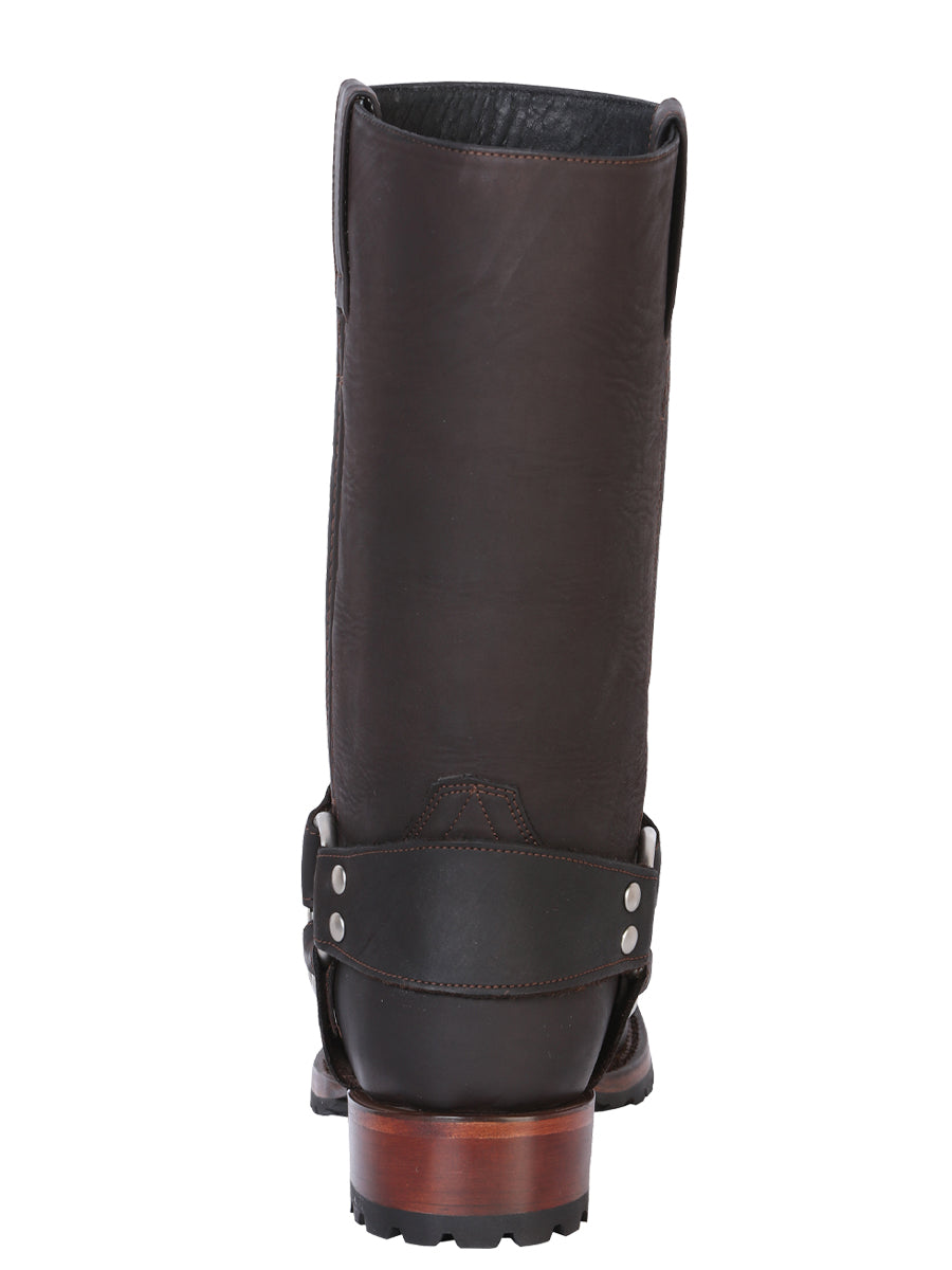 Men's El General Biker Boot - Crazy Dark Brown 40673