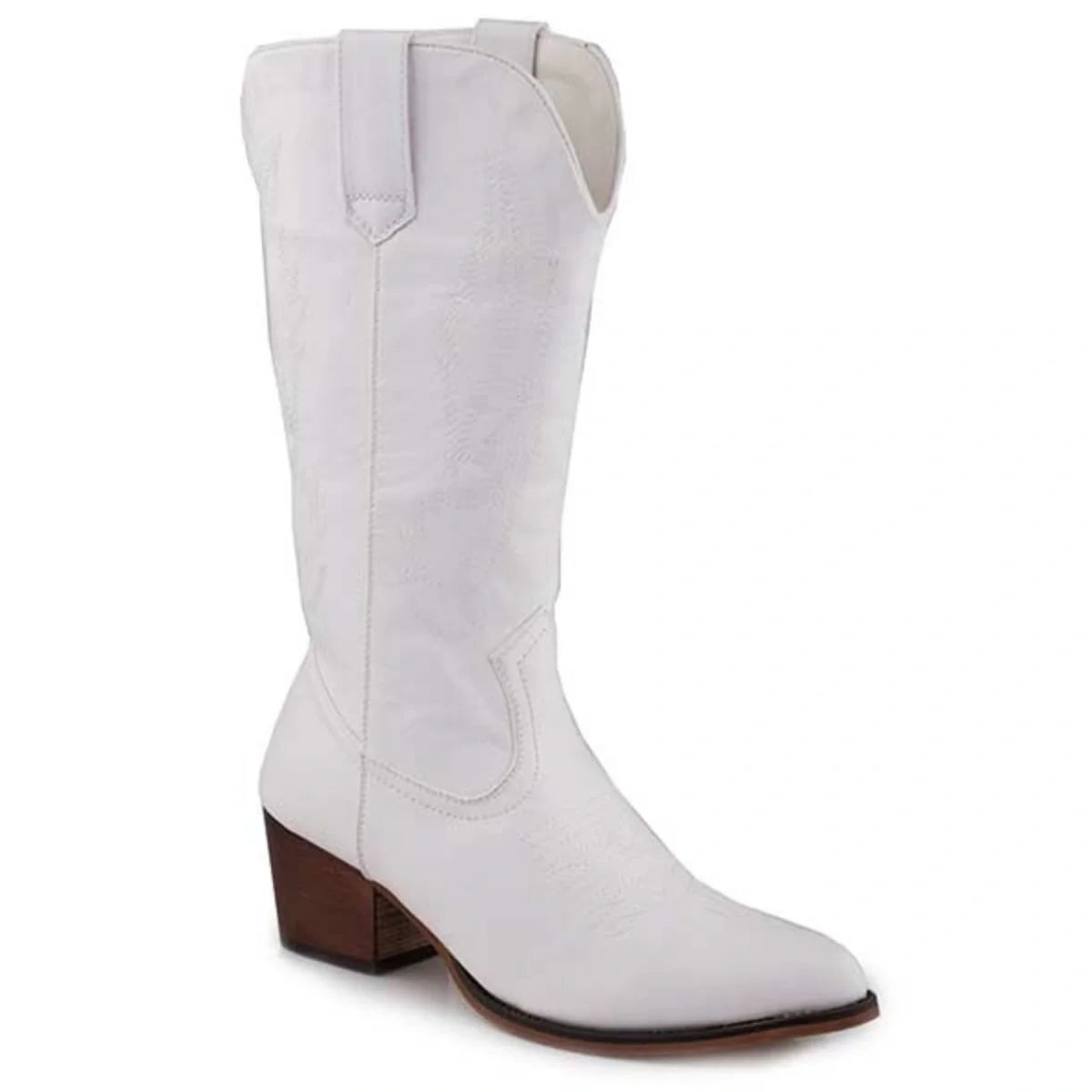 Roper Nettie (White) - Women's Cowgirl Boot