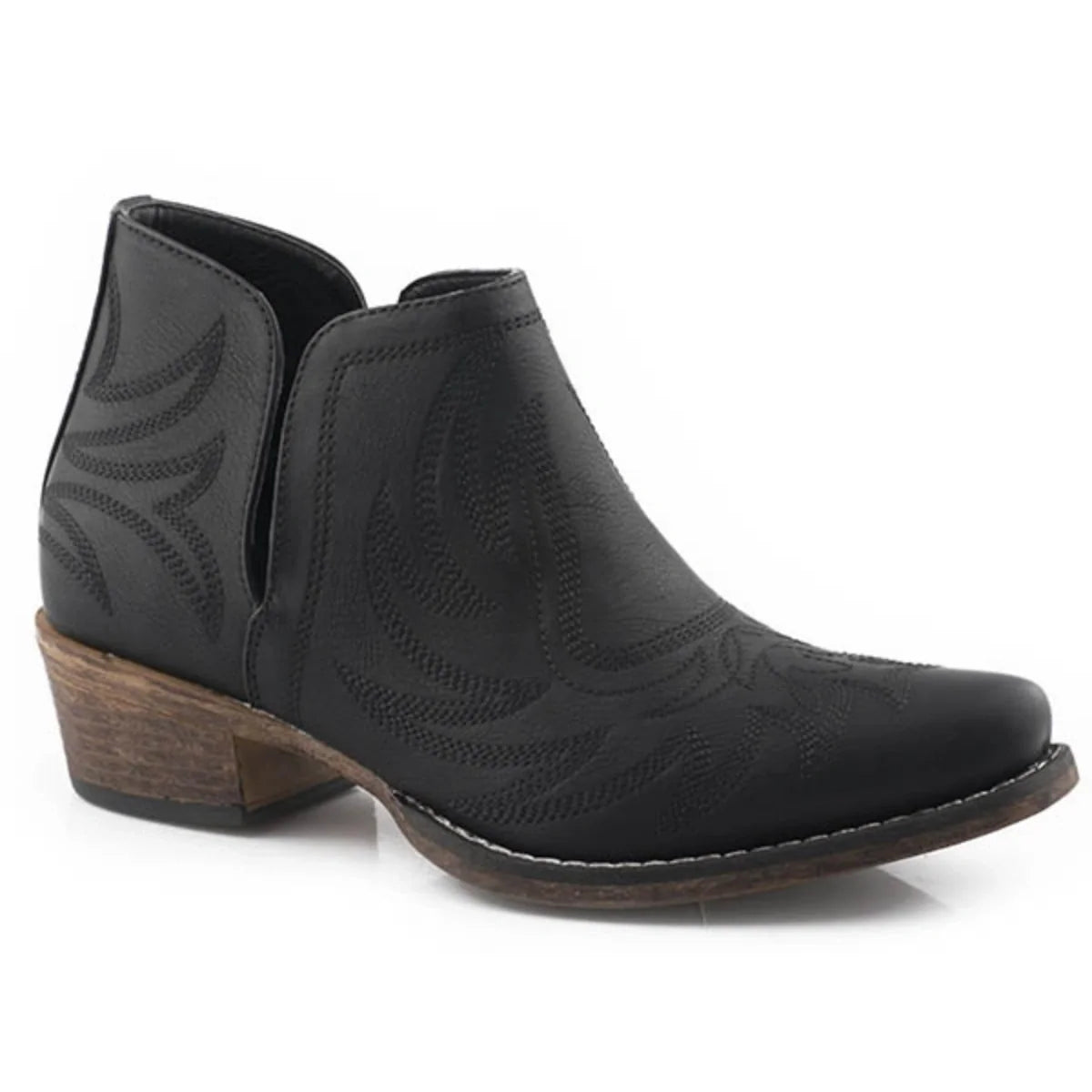 Roper Ava (Black) - Women's Cowgirl Boot
