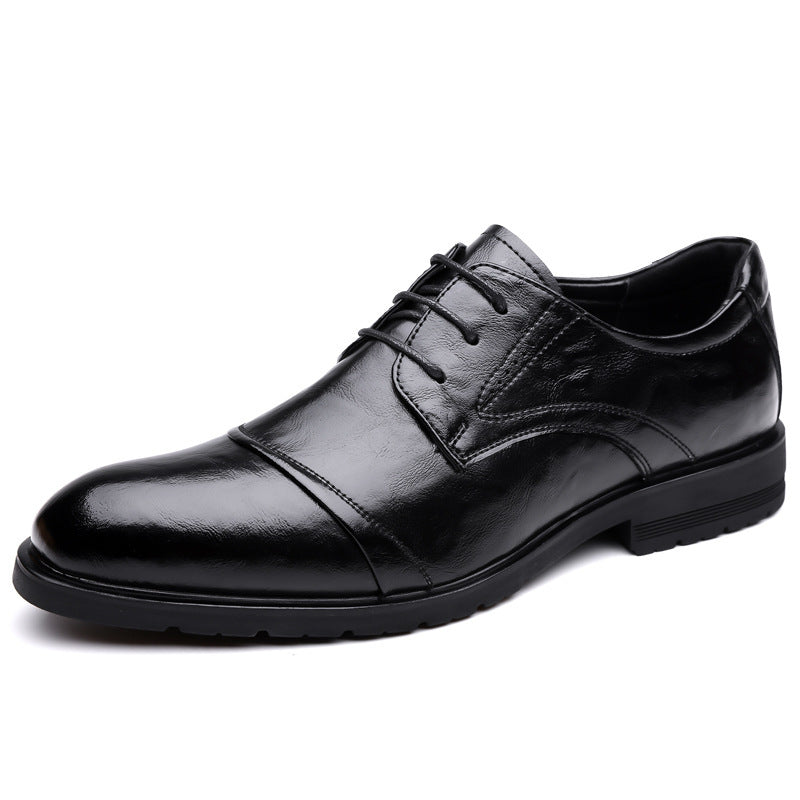 New Men's Business Formal Leather Shoes