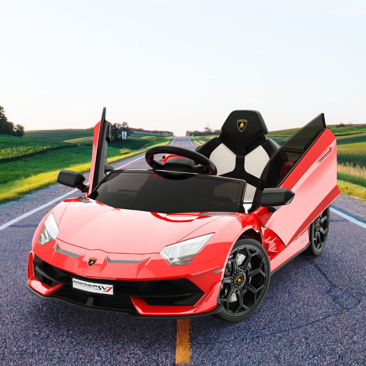 Licensed Lamborghini McLaren 12V Electric Ride-On Car for Kids with Remote Control