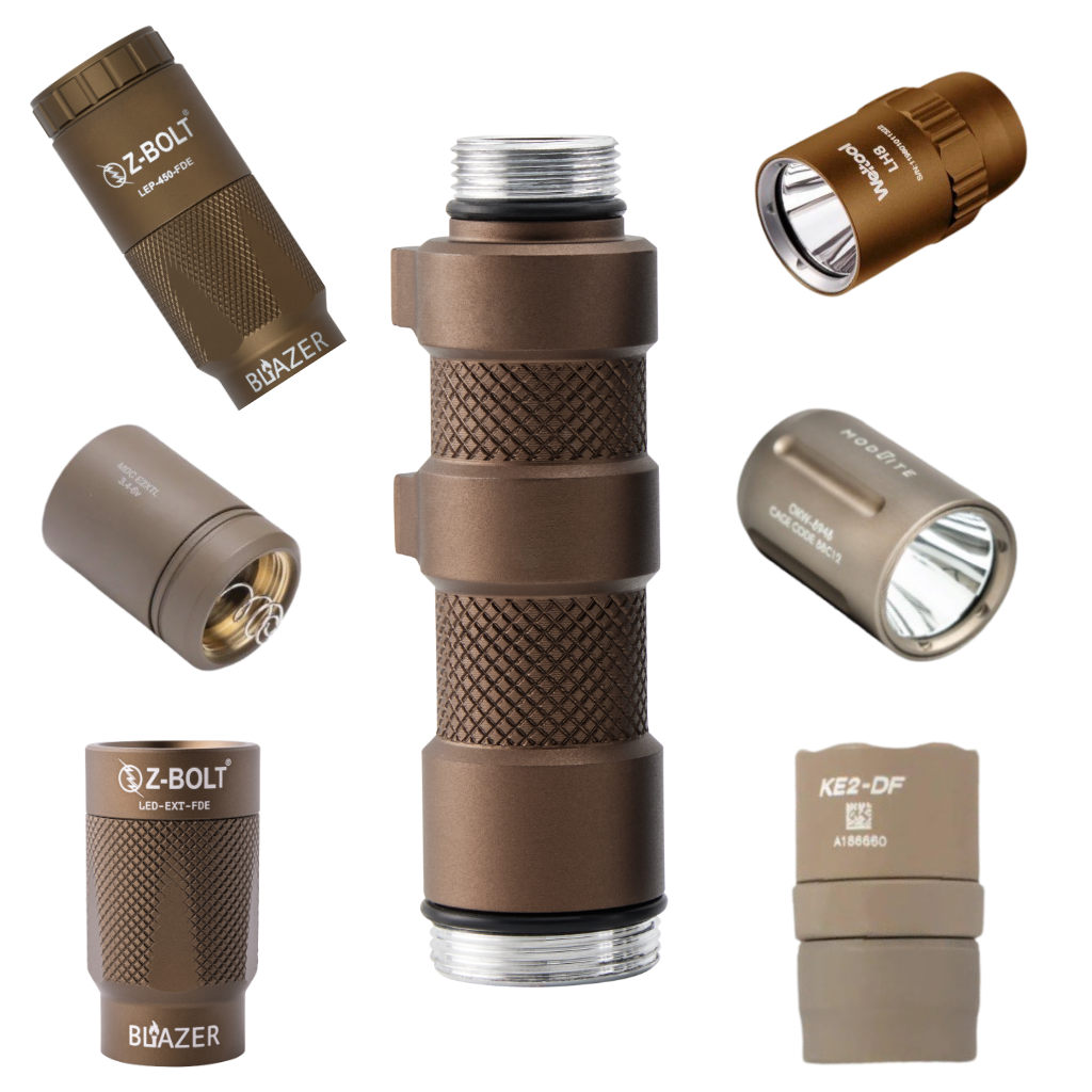 18650 "Scout" Compatible Light Bodies
