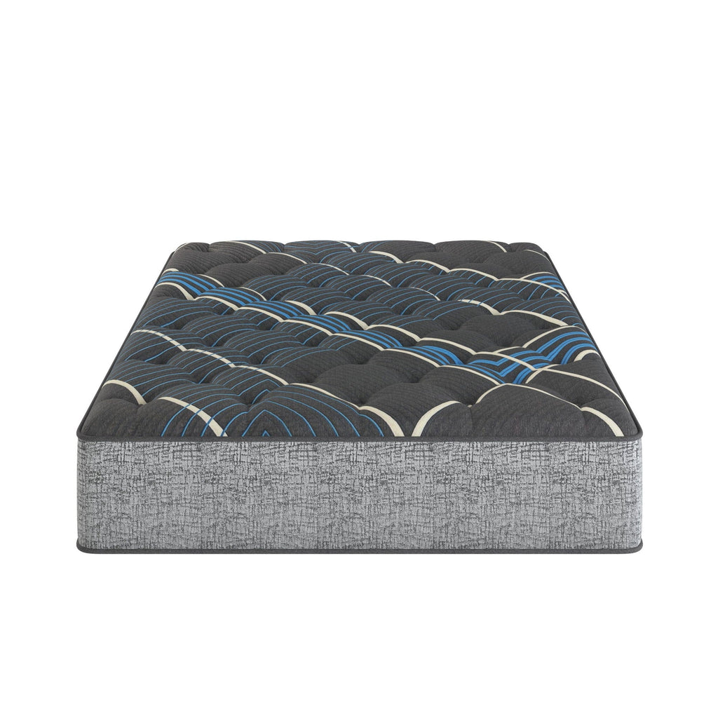 14" Hybrid Mattress with Individual Pocketed Coil - Medium Comfort, Dark Gray