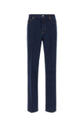 Gucci Men Dark Blue Denim Jeans