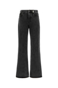 Alexander Mcqueen Men Grey Denim Jeans