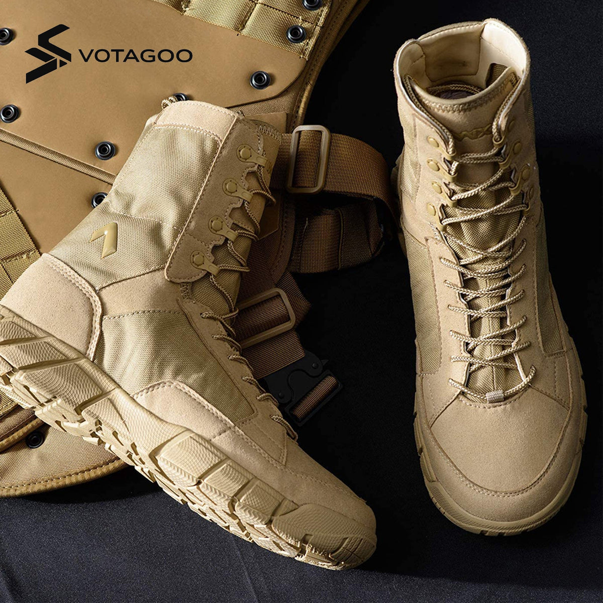 VOTAGOO® Men's 8 inch Tactical Boots