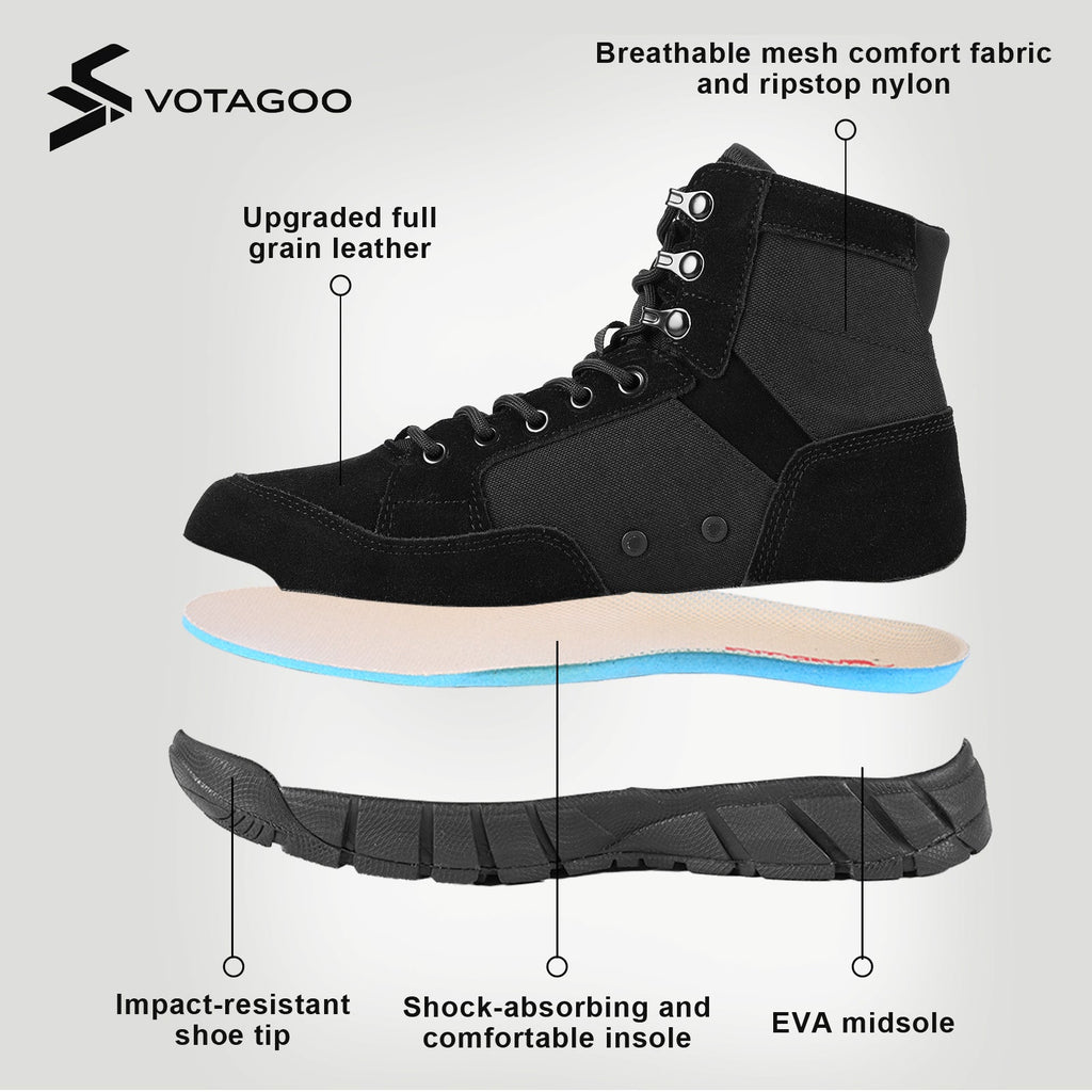 VOTAGOO® Men's Lightweight Military Tactical Boots