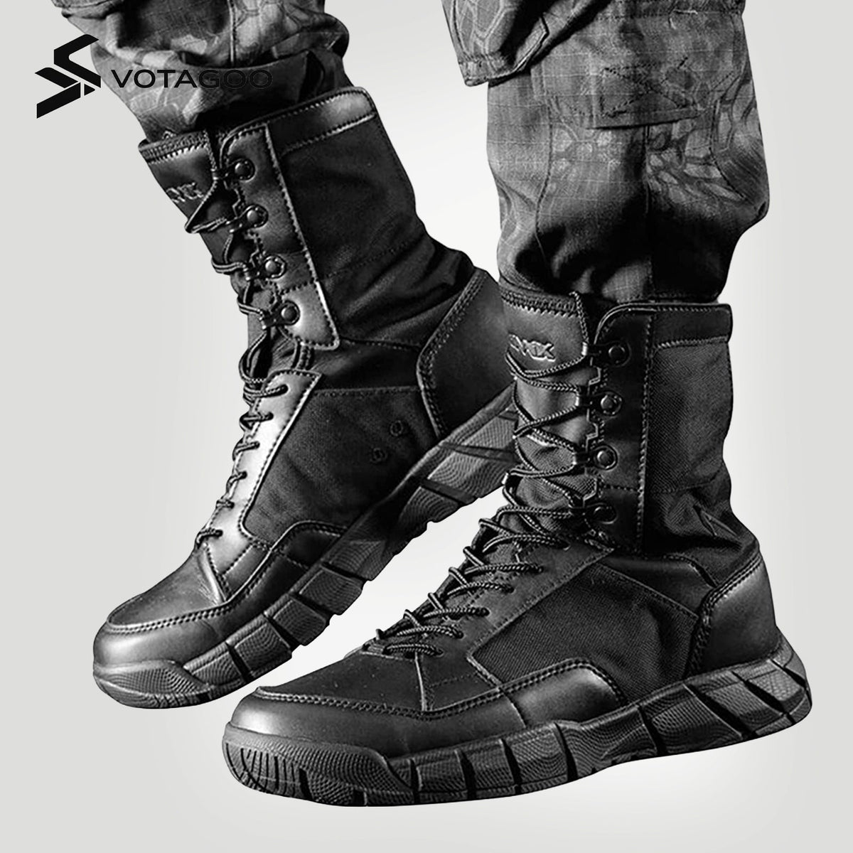VOTAGOO® Men's 8 inch Tactical Boots