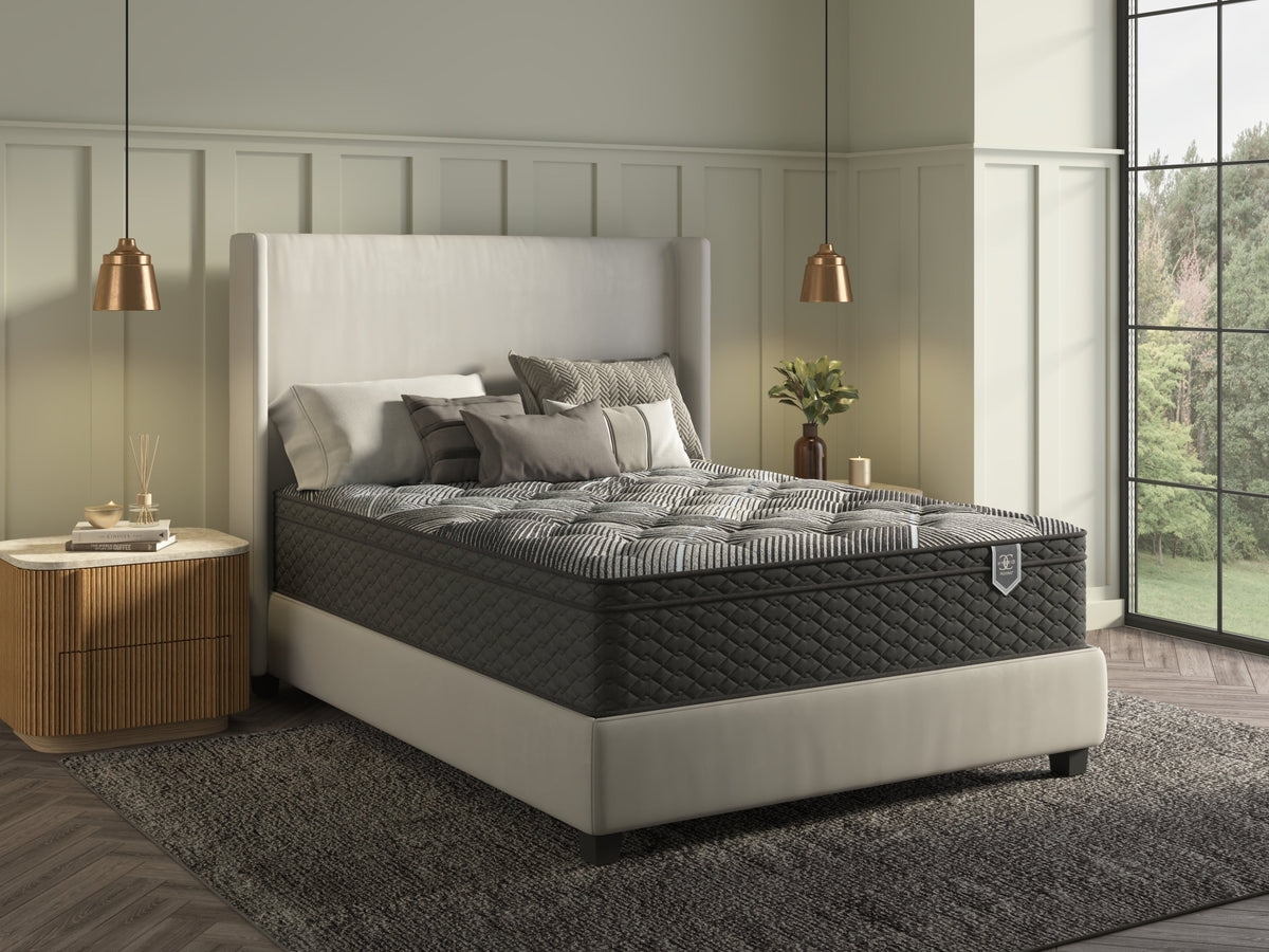 Plush Hybrid California King Mattress with Cooling Gel - Restonic ComfortCare