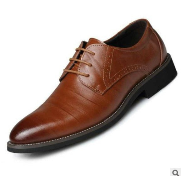 Men's Classic Leather Oxford Dress Shoes