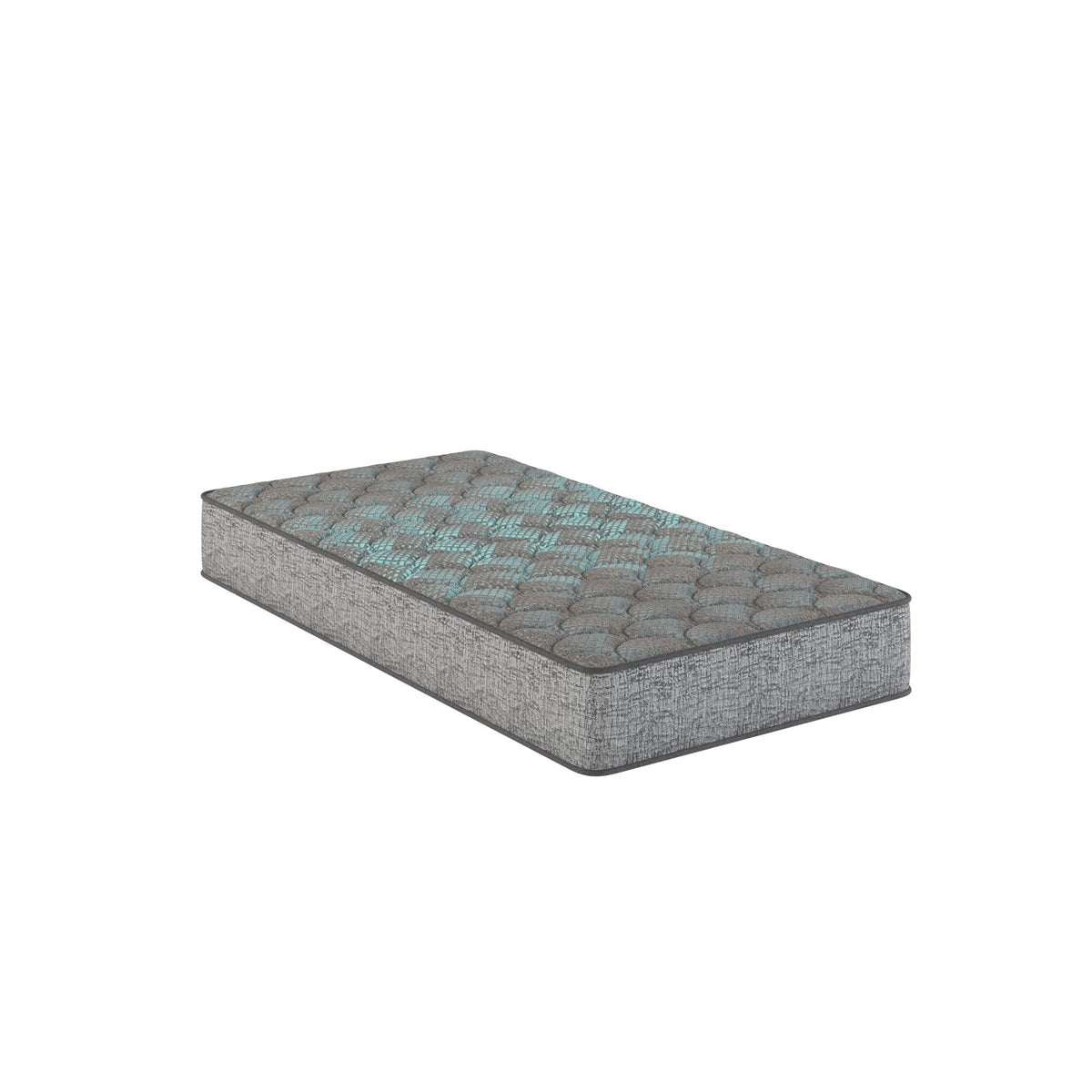 11" Hybrid Mattress with Cooling Foam and 360° Edge Support - Dark Gray