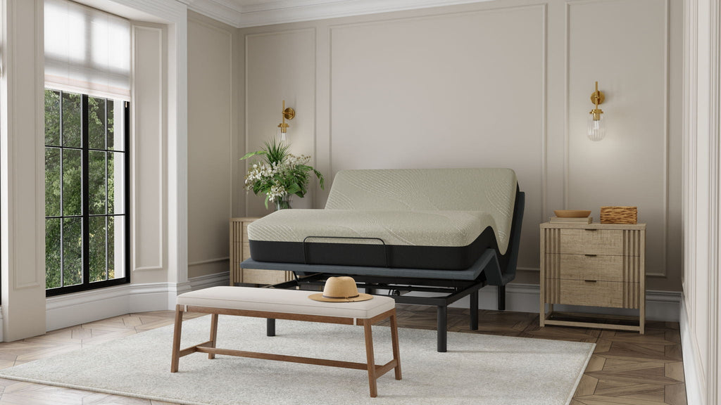 Gel Comfort 8" Firm Hybrid Mattress with Cooling Gel Layers - Gray