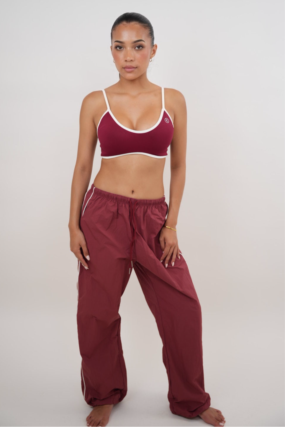 I Accept Change with Grace Red Versatile Relaxed Fit Pant