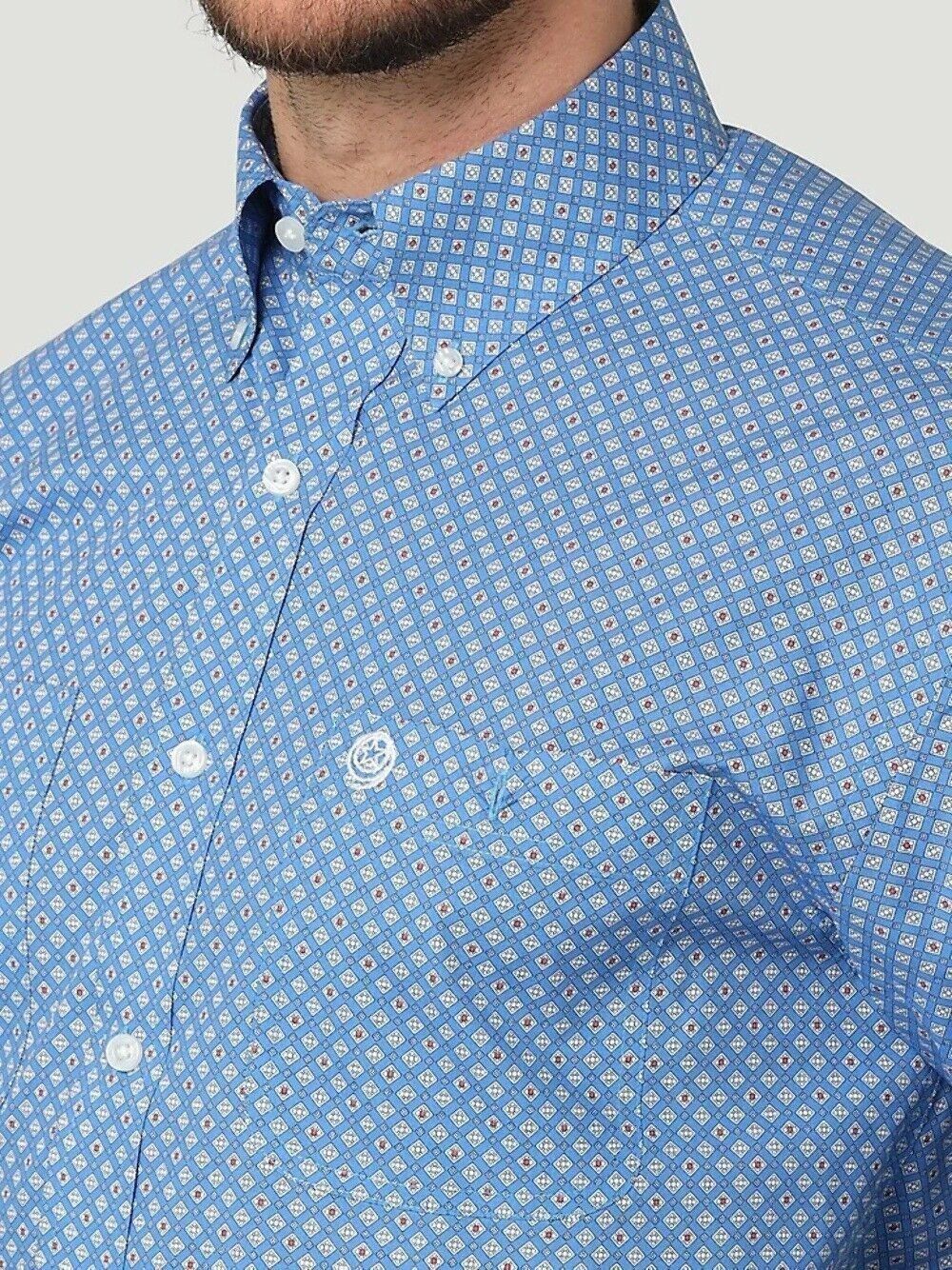 Wrangler - Men's George Strait LS Shirt - 112315015