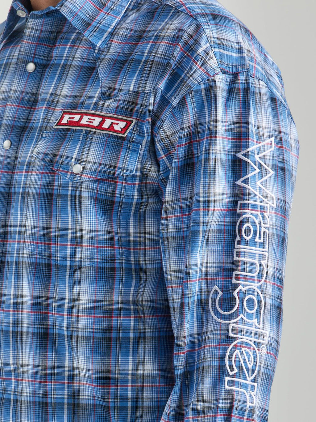 Wrangler - Men's PBR Long Sleeve Logo Shirt - 112324696