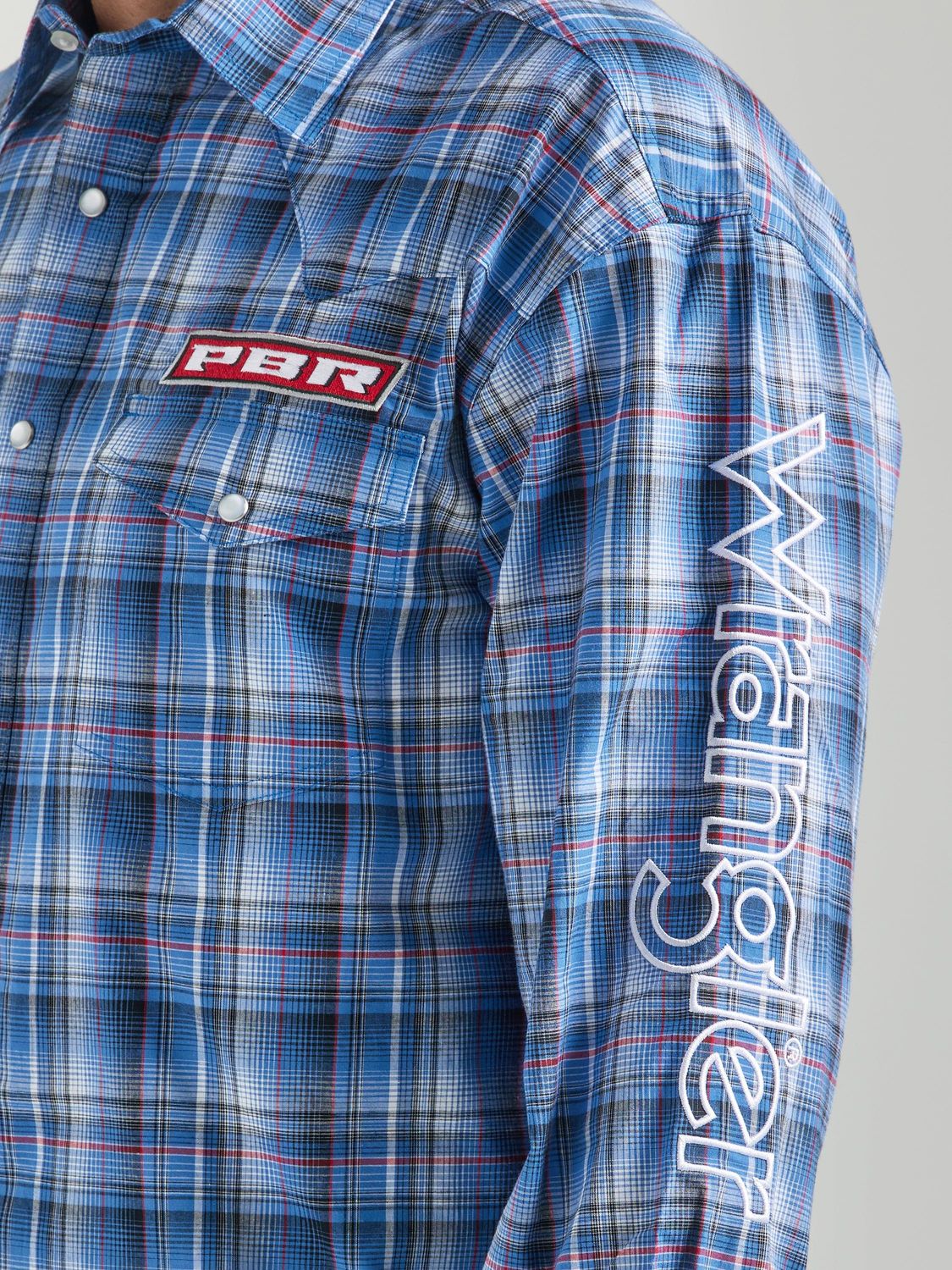 Wrangler - Men's PBR Long Sleeve Logo Shirt - 112324696