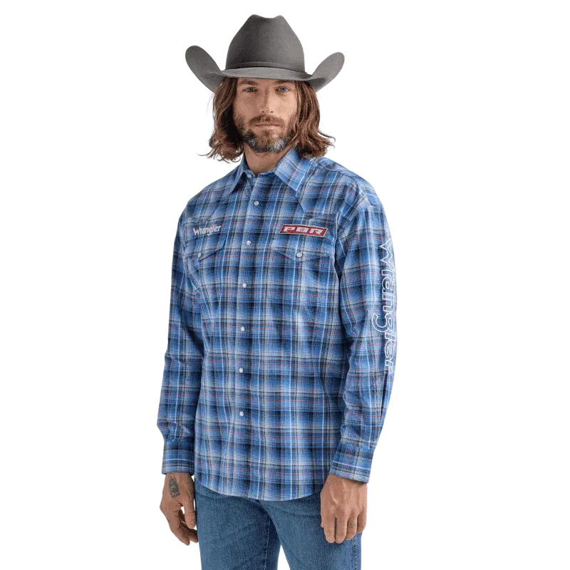 Wrangler - Men's PBR Long Sleeve Logo Shirt - 112324696
