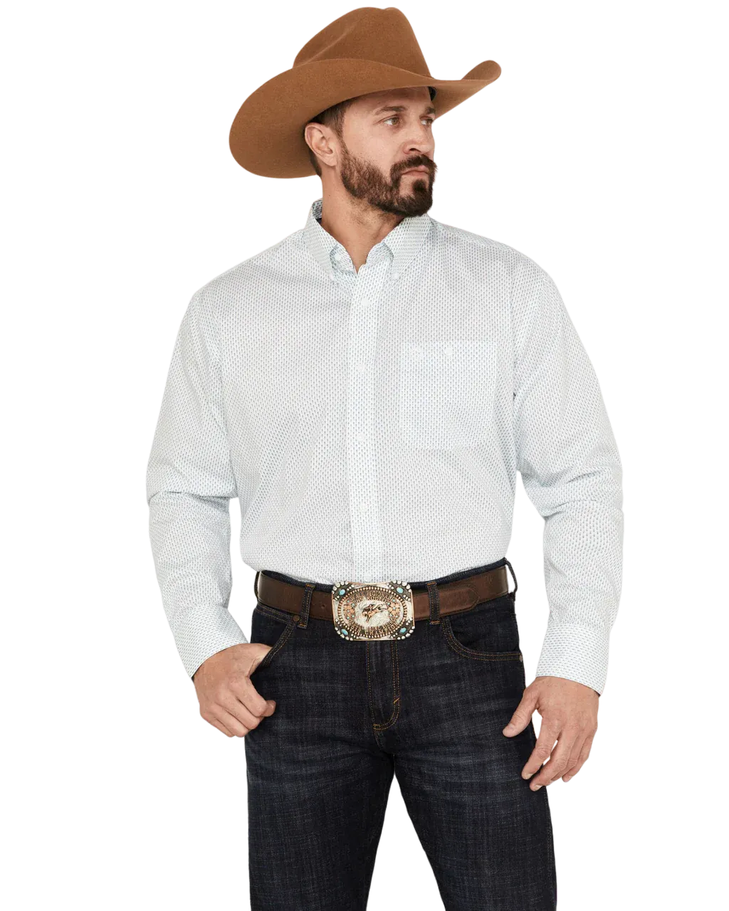 Wrangler - Men's George Strait Long Sleeve Shirt - 112324880