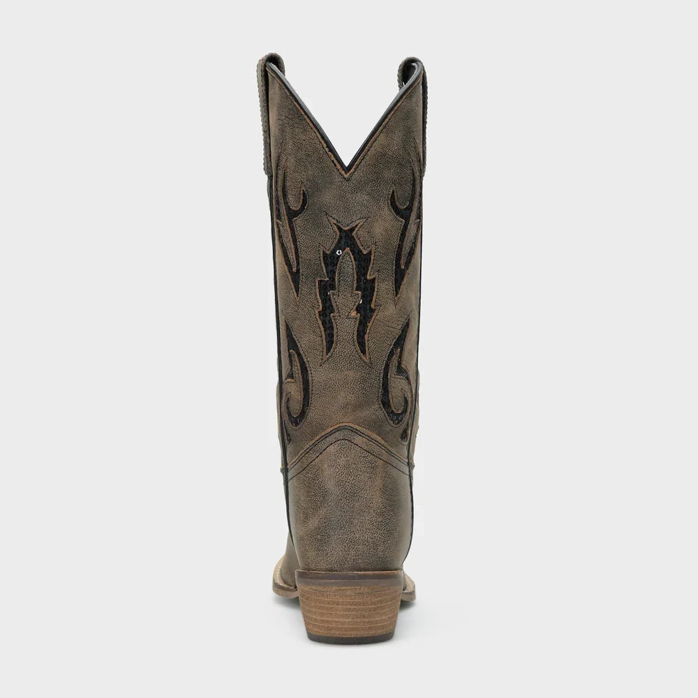 Rawhide Foley - Women's Cowhide Cowgirl Boots