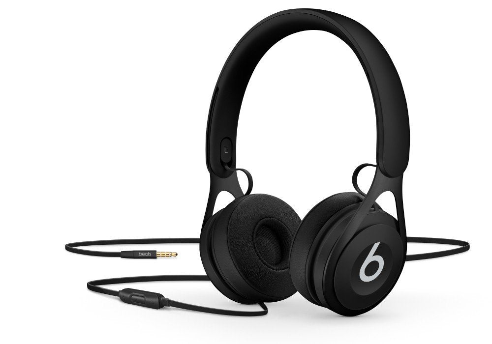 Beats EP Wired On-Ear Headphones – Black (Renewed)