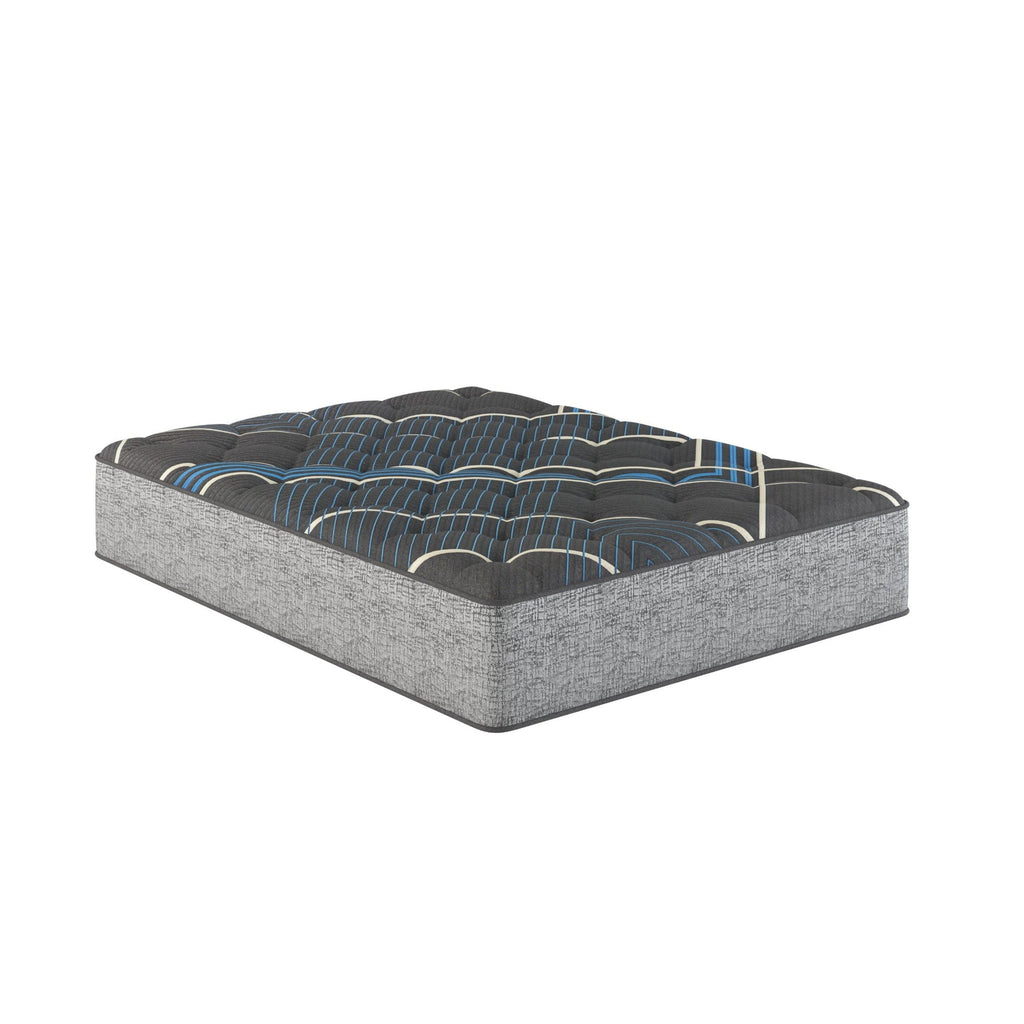 14" Hybrid Mattress with Individual Pocketed Coil - Medium Comfort, Dark Gray