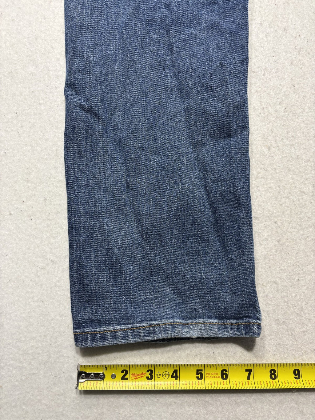 Levi's 501 Jeans Mens 29x29 Blue Medium Wash Button Fly Regular Straight Denim