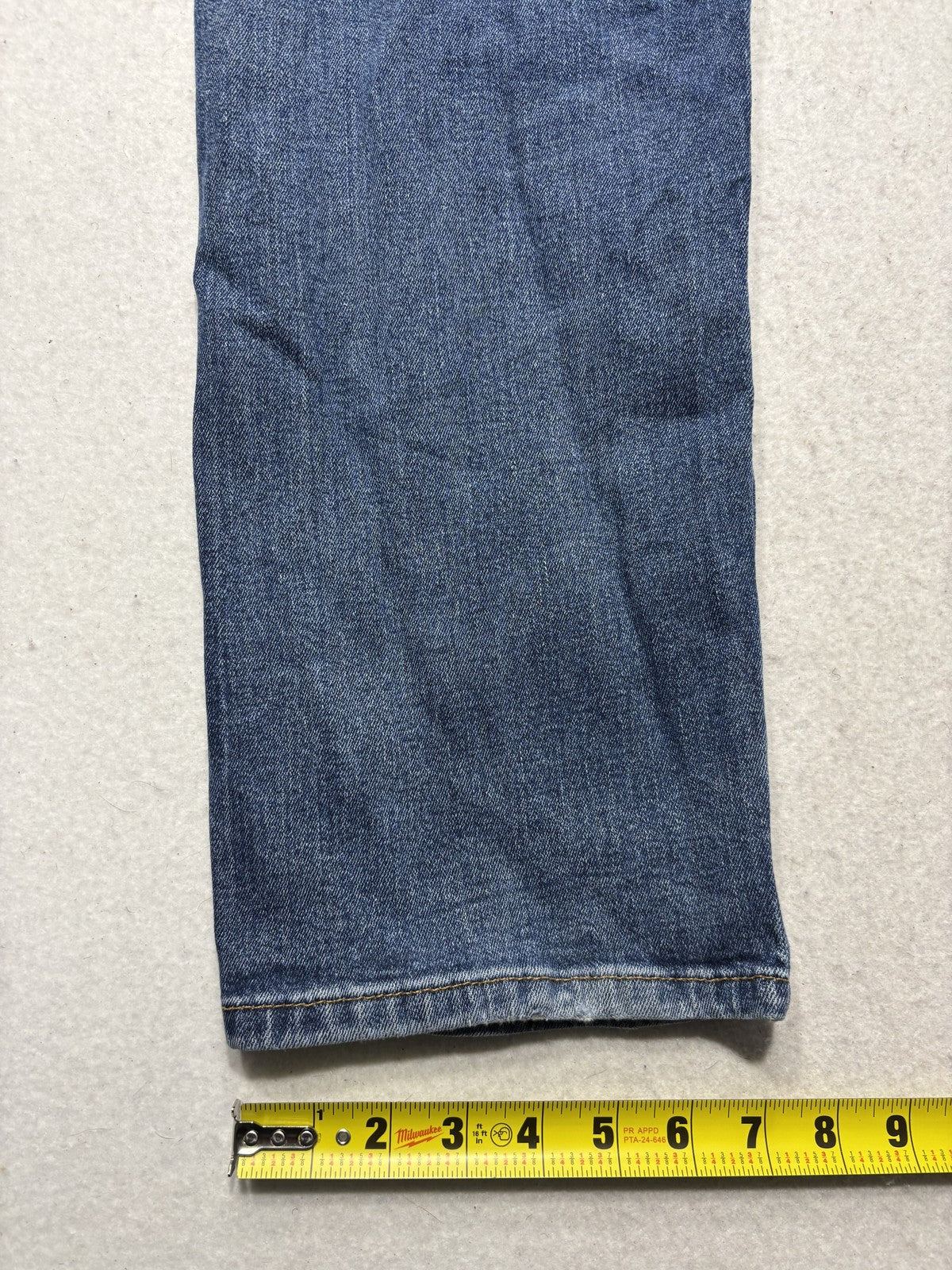 Levi's 501 Jeans Mens 29x29 Blue Medium Wash Button Fly Regular Straight Denim
