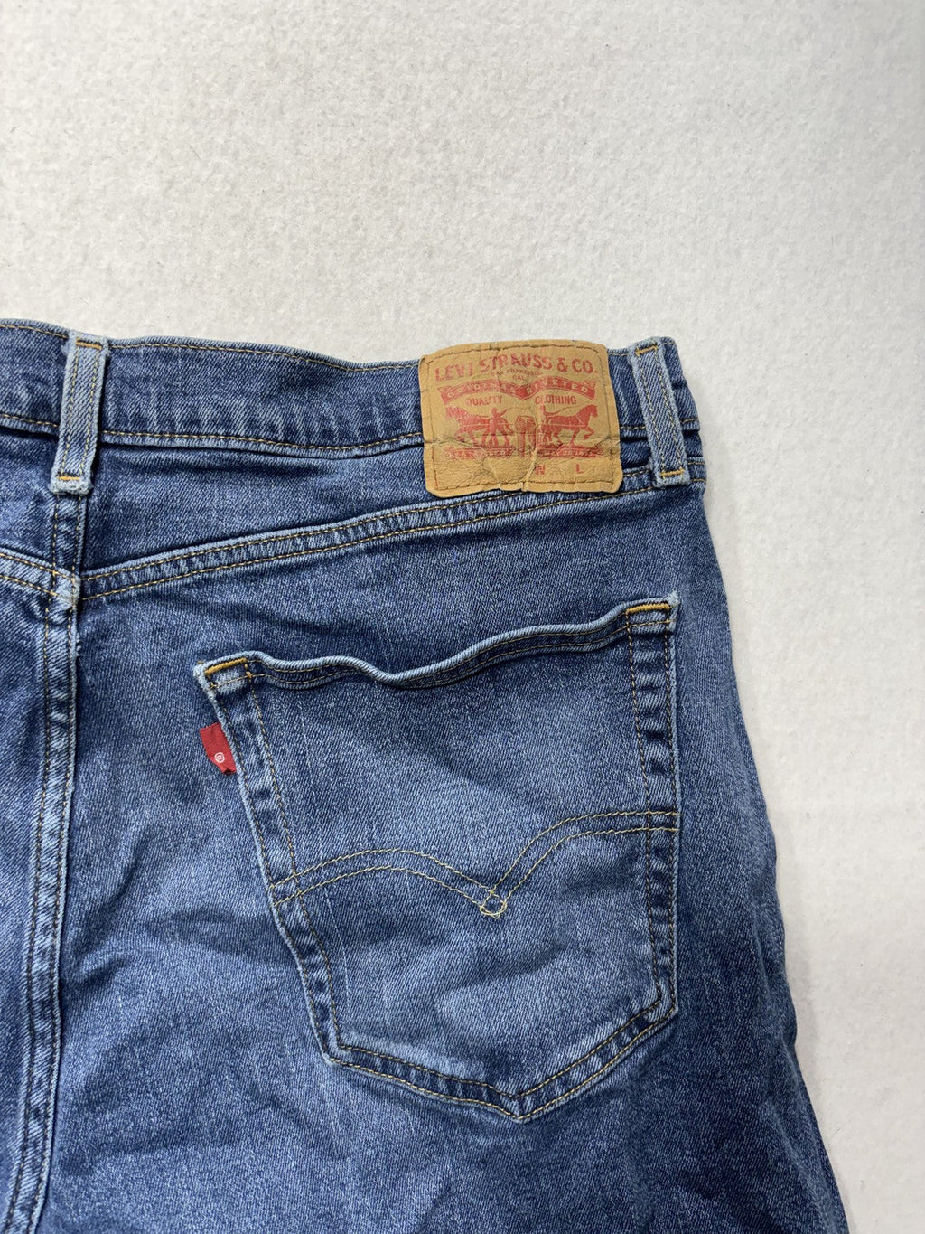 Levi's 501 Jeans Mens 29x29 Blue Medium Wash Button Fly Regular Straight Denim