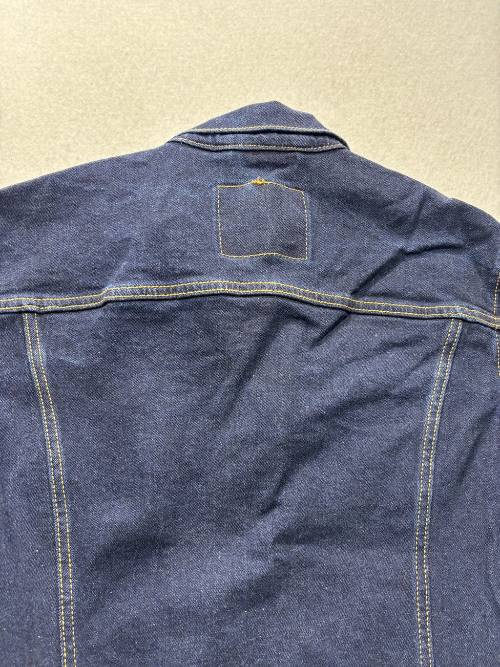 Levi's Jacket Mens Small Blue Denim Button Front Trucker Jean Unlined Casual