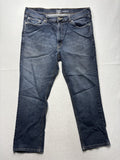 Signature Levi Strauss Gold Label Athletic Jeans Mens 36x26 Blue Straight Denim