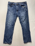 Levi's 501 Jeans Mens 29x29 Blue Medium Wash Button Fly Regular Straight Denim