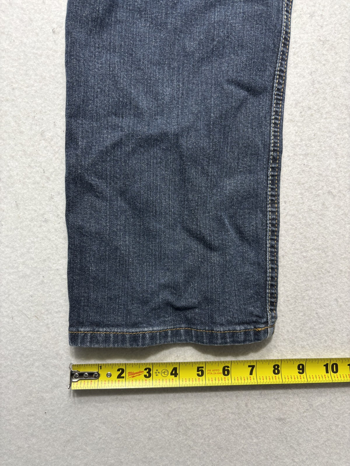 Signature Levi Strauss Gold Jeans Mens 38x30 Blue Medium Athletic Straight Denim