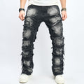 Men's New Fashionable Slim-Fit Swing Pants Trousers Men's Hip-Hop High Street Men's Jeans