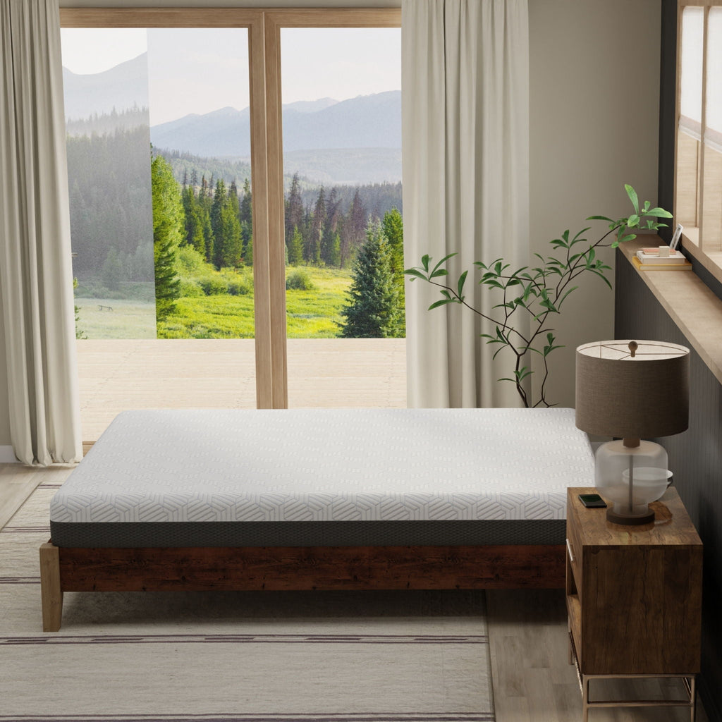 Pur Chill 8" Firm Hybrid Mattress with Phase Change Cooling Fabric - White