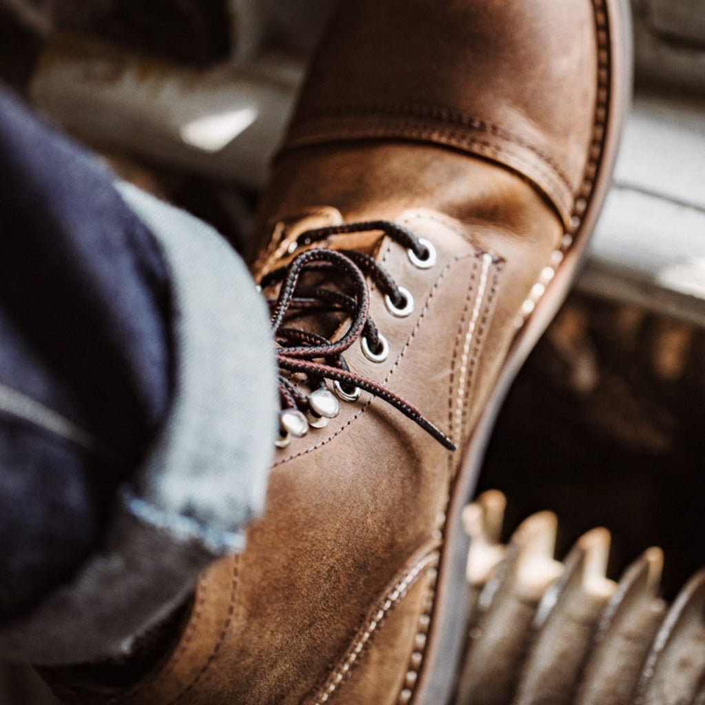 Work Boots Men Spring American Retro