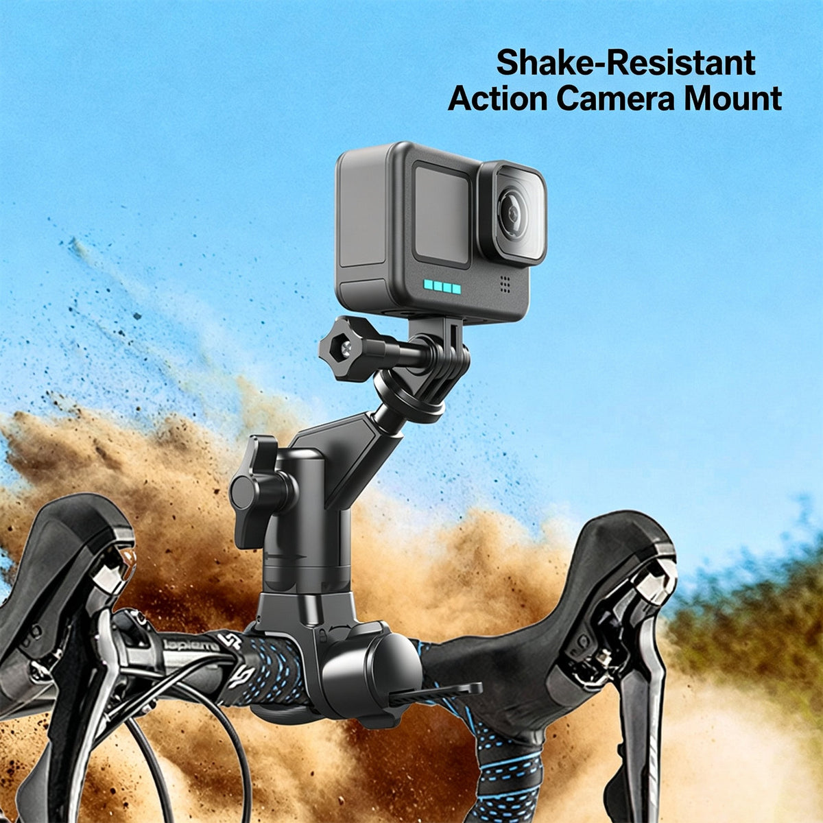 360 Action Camera Mount For Motorcycle E Bike Road Bike Bicycle Handlebar Bracket For Sports Camera Riding Dash Cam