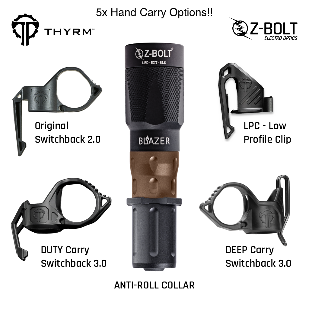 18350 LED Handheld Light for Patrol or EDC