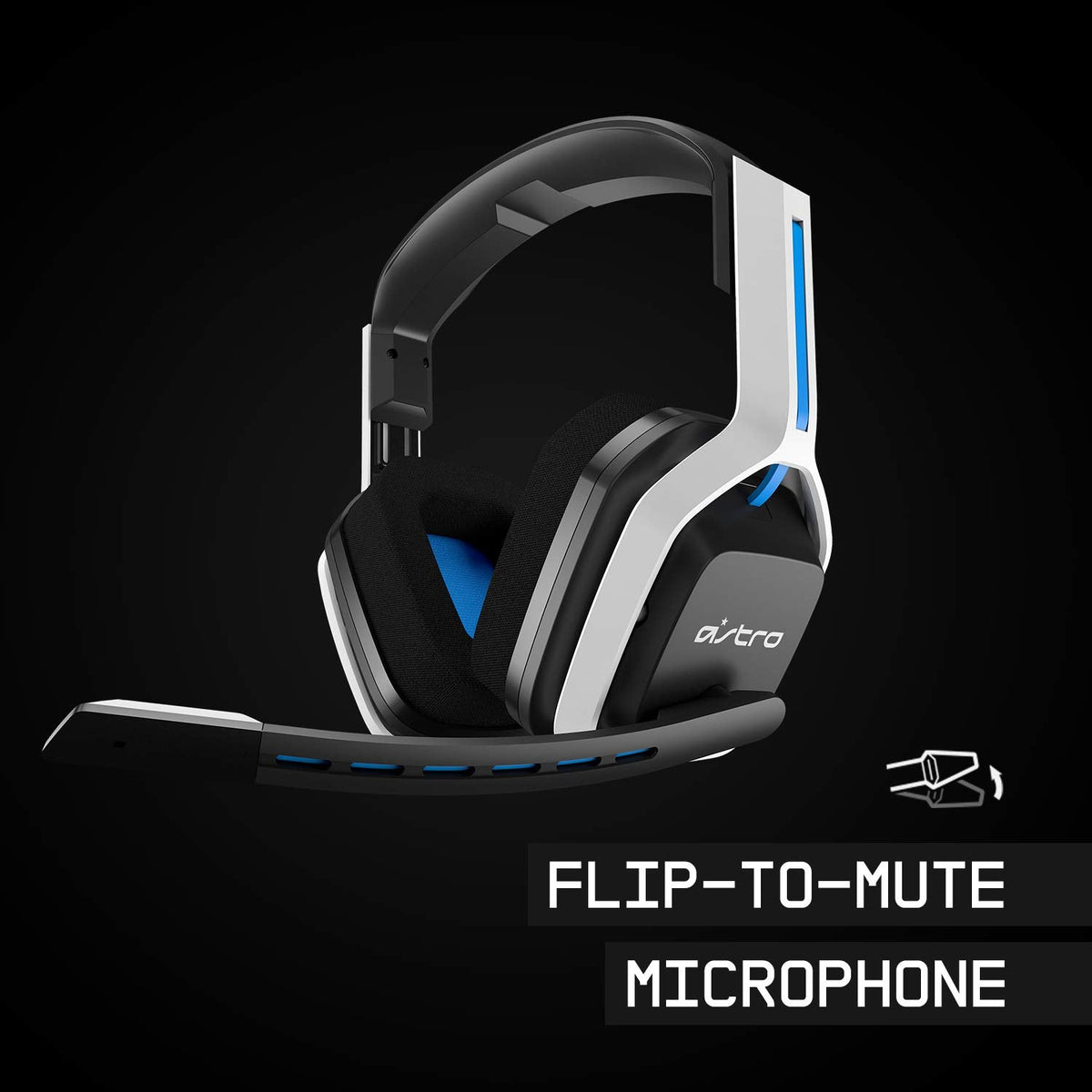 ASTRO A20 Gen 2 Wireless Gaming Headset – White/Blue