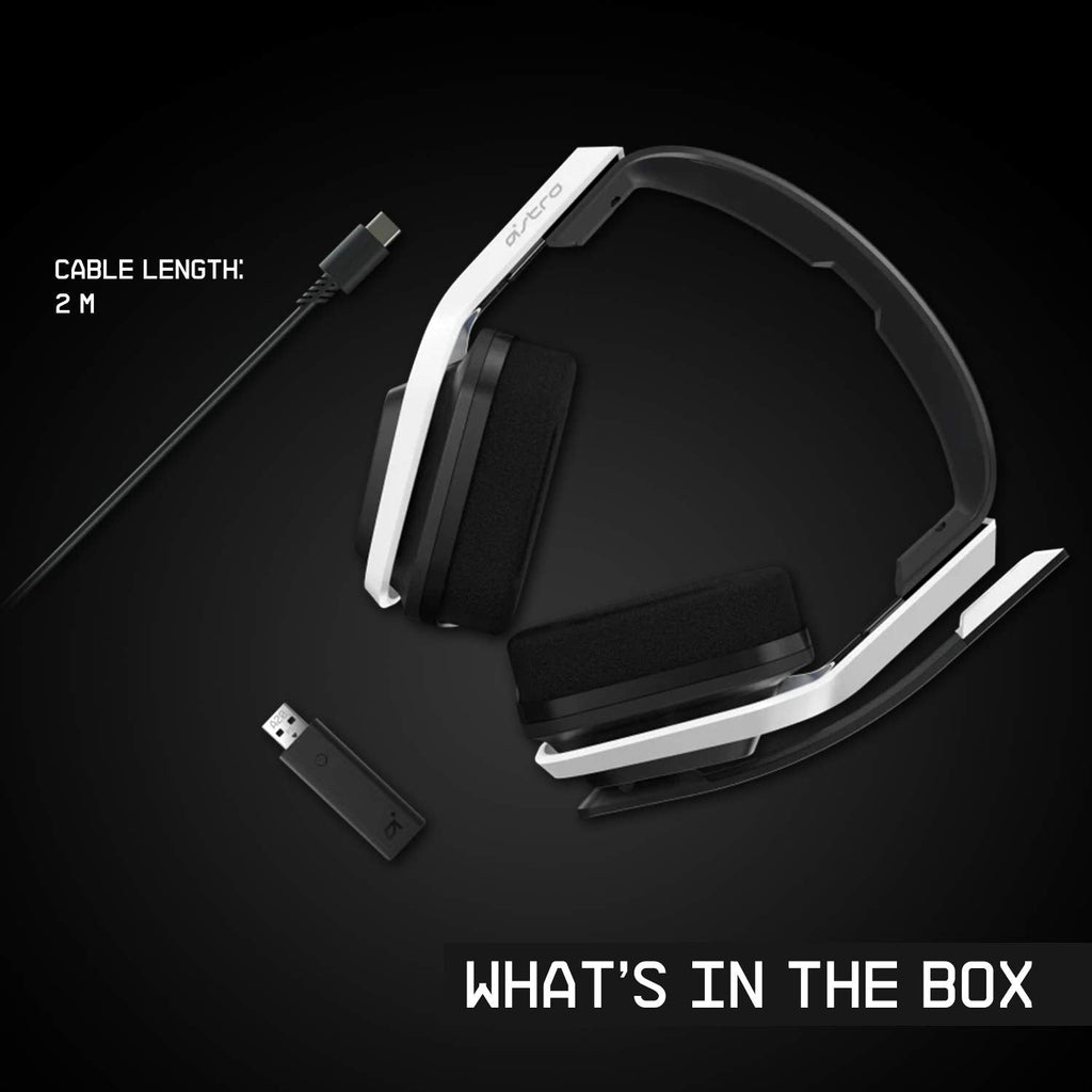ASTRO A20 Gen 2 Wireless Gaming Headset – White/Blue