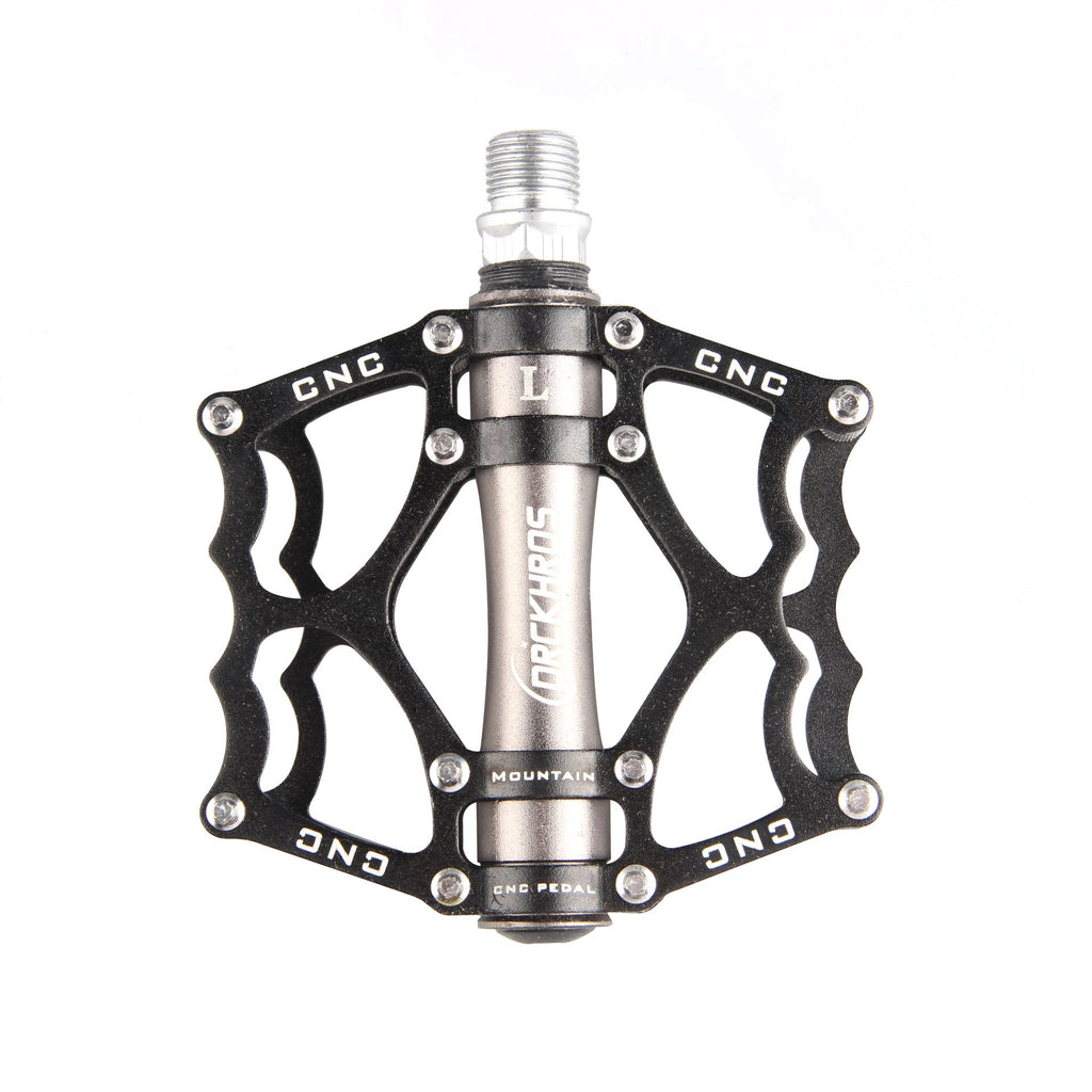 Bicycle Pedal Double DU Aluminum Alloy Pedal Mountain Bike Pedal Dead Fly Bearing Pedal Accessories And Equipment