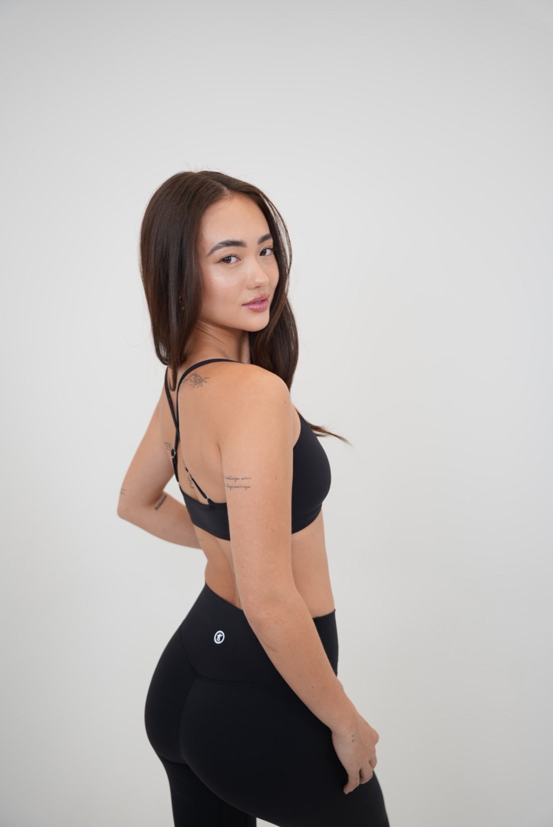 My Time Is Divine Black Cross-Back Butter Soft Bra