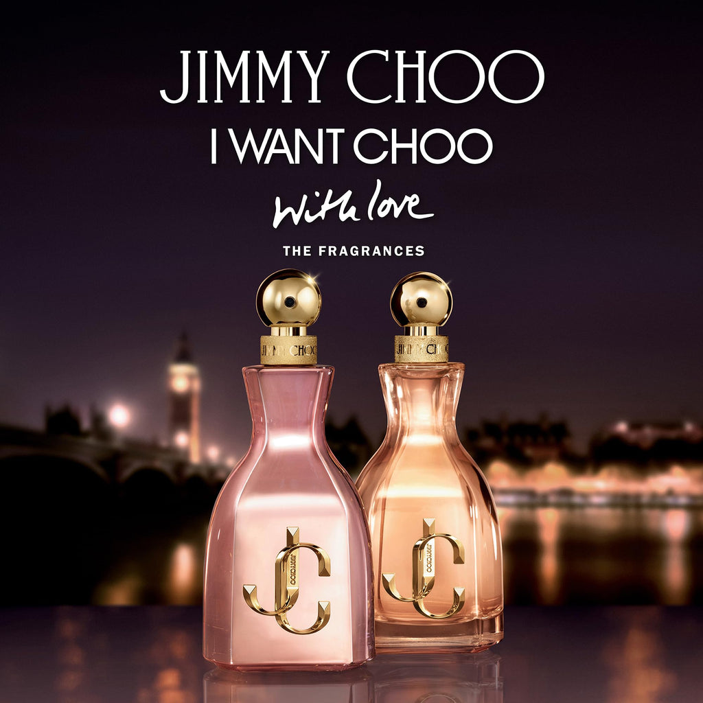 Jimmy Choo - I Want Choo With Love Eau de Parfum - Women's Fragrance - Floral & Ambery - With notes of Orange Flower Petals, Rose & Vanilla