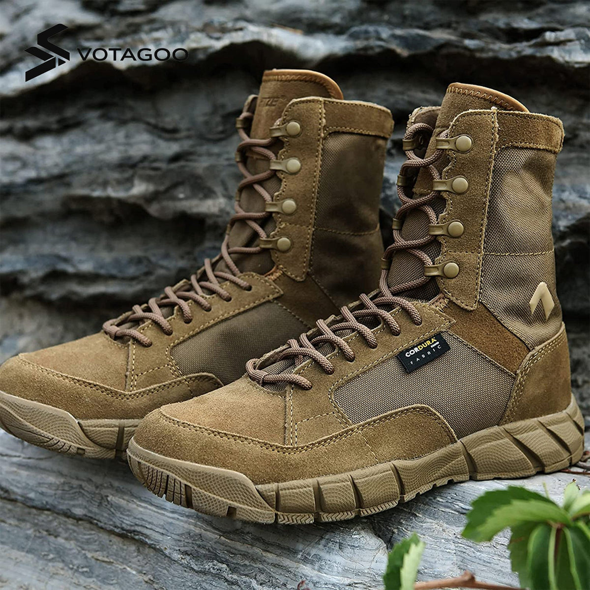 VOTAGOO® Men's 8 inch Tactical Boots