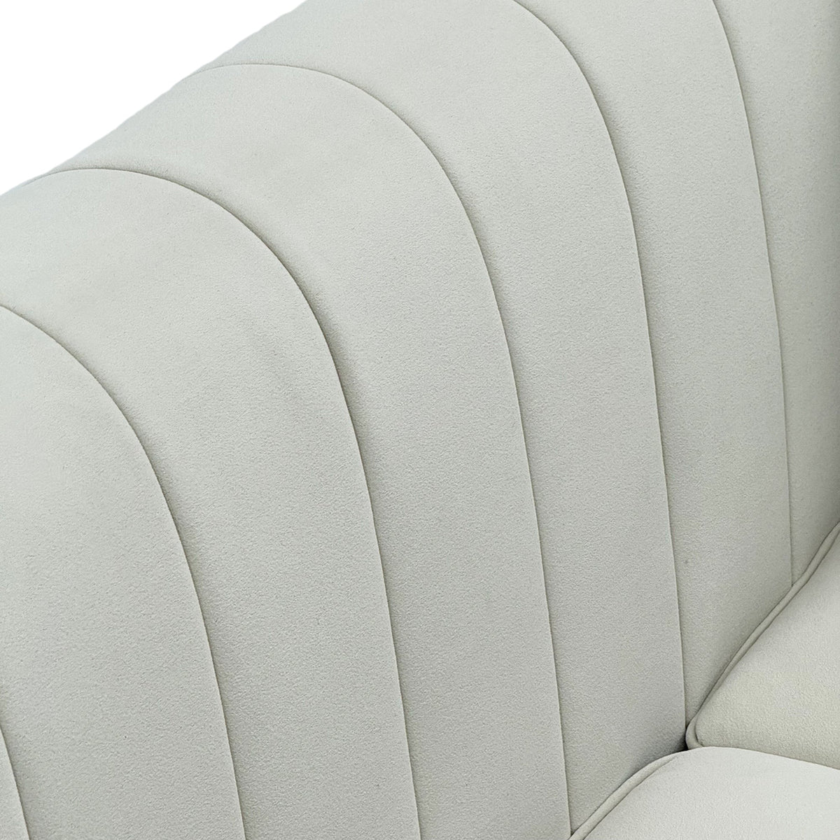 Modern Velvet Upholstered Sofa Set of 2