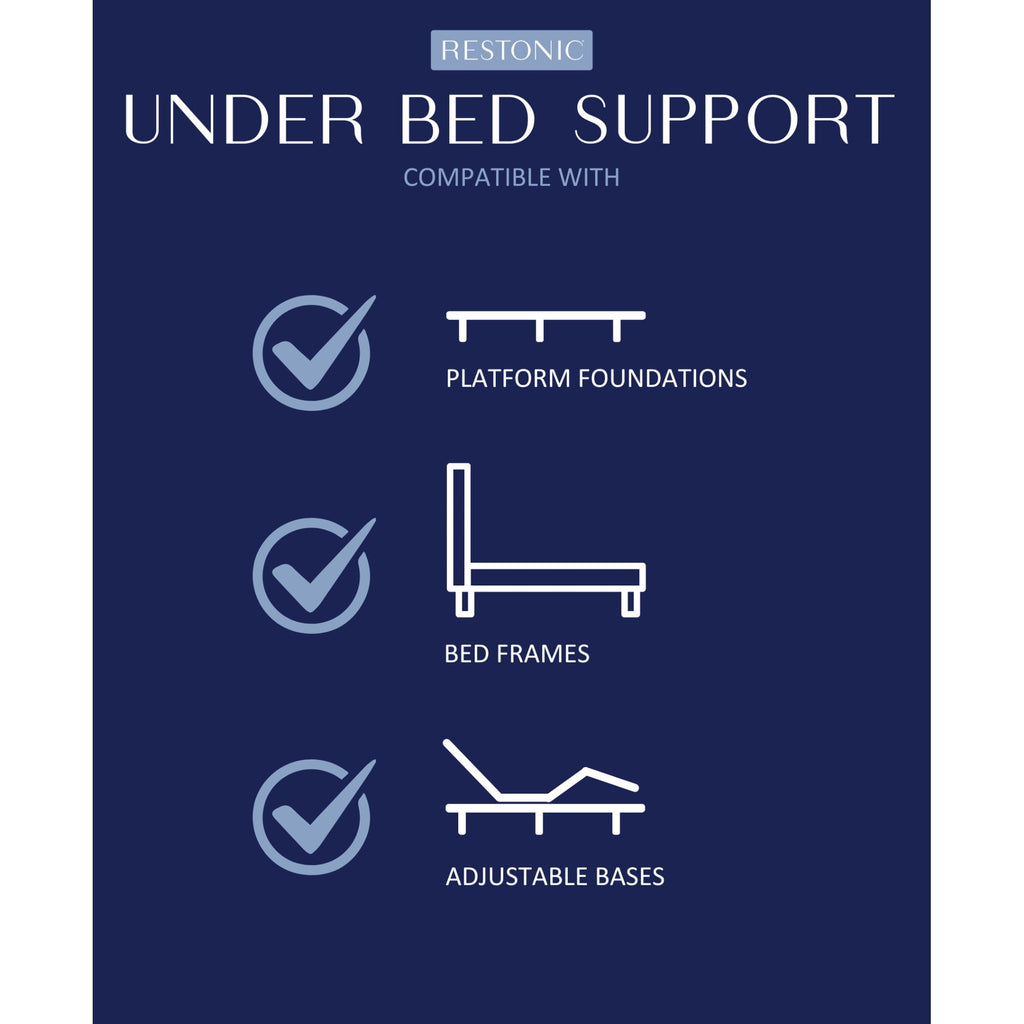 14" Hybrid Mattress with Individual Pocketed Coil - Medium Comfort, Dark Gray