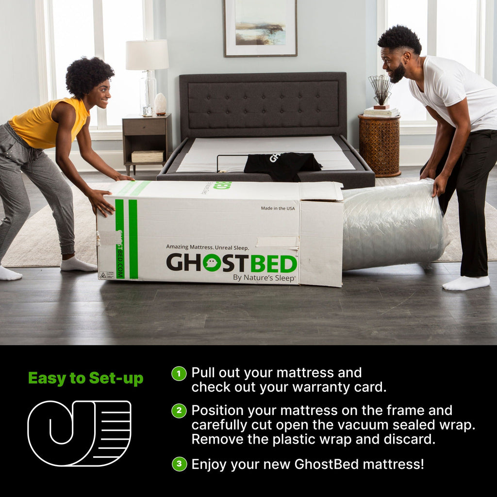 14" Hybrid Mattress with Cooling Foam and Responsive Coils - Dark Gray