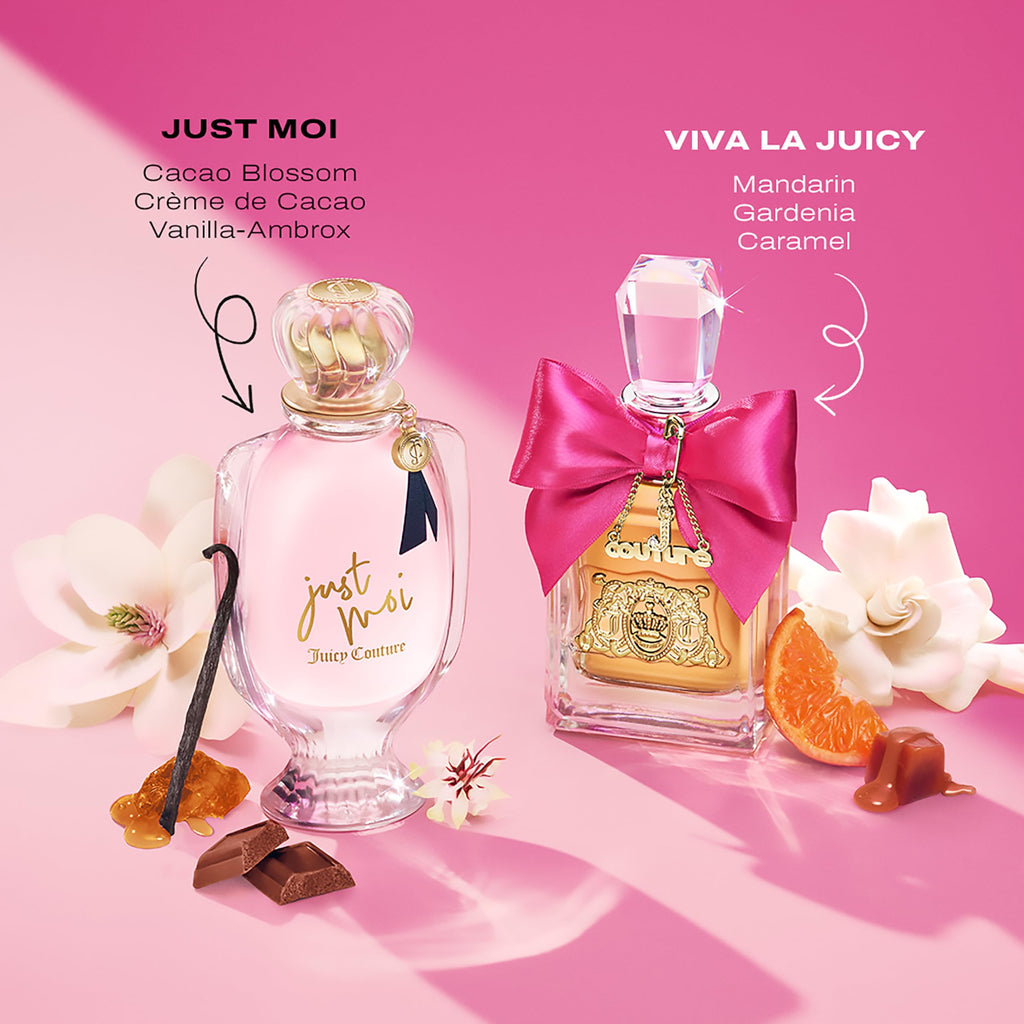 Juicy Couture Just Moi Women’s Perfume - Amber Vanilla Eau de Parfum - Sweet & Confident Fragrance for Day to Evening Wear - Long-Lasting