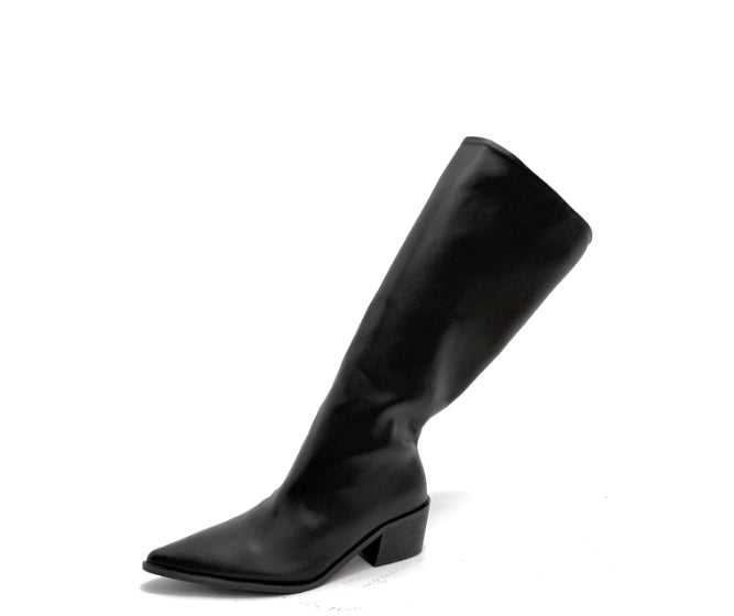 High-heeled Booties With Tapered Shafts New Fallwinter Skinny Boots