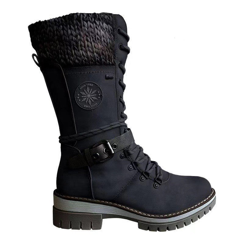 ApexSupply Women’s Tall Riding Boots with Rubber Sole